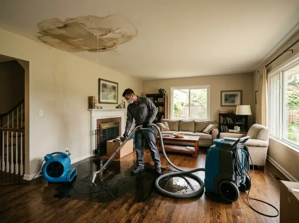 attic-pipe-burst-ceiling-drip-008 — frequently asked questions, Water Damage Restoration & Carpet Care in Phoenixville, PA